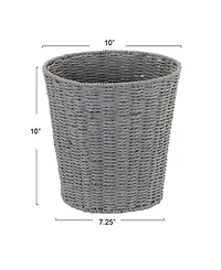 Household Essentials Seagrass Wicker Waste Basket