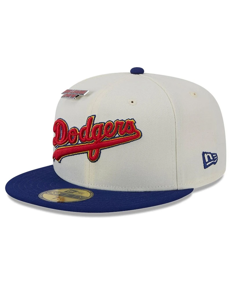 New Era Men's White Los Angeles Dodgers Big League Chew Original 59FIFTY Fitted Hat