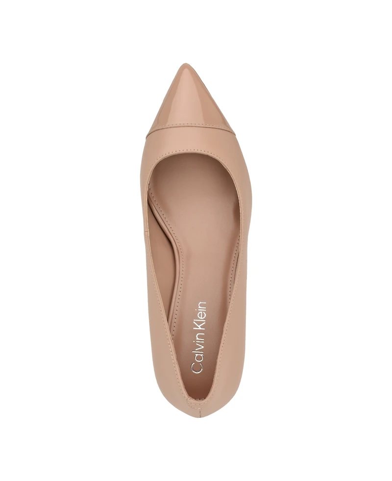 Calvin Klein Women's Dejella Slip-on Pointy Toe Dress Pumps