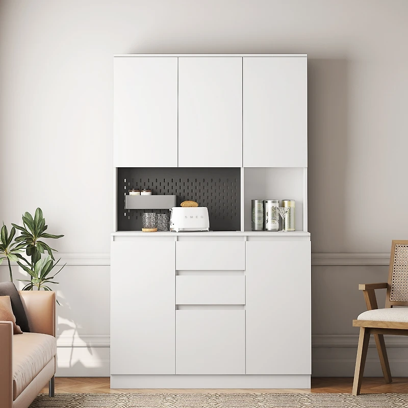 Streamdale Freestanding Kitchen Storage, Sideboard With Charging Station