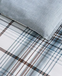 Eddie Bauer Alder Plaid Reversible 3 Piece Comforter Set