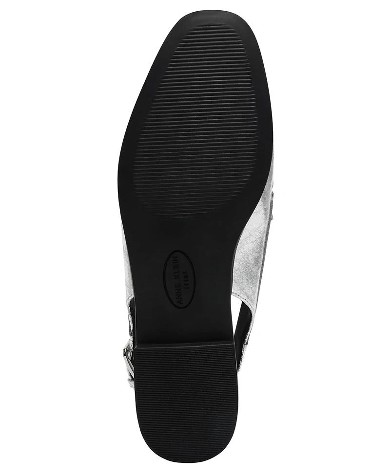 Anne Klein Women's Birdie Slingback Mule Penny Loafers