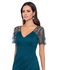 Xscape Petite Embellished Chiffon Gown