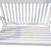 Streamdale Outdoor Wood Swing with Armrests, Easy Assembly