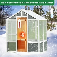 Streamdale Polycarbonate Greenhouse for Outdoor Plant Gardening