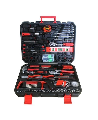 Streamdale Black Hand Tool Box With Toolset 238 Pieces