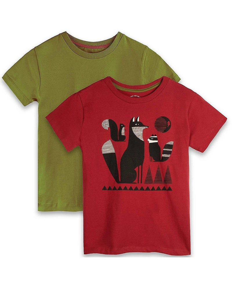 Mightly Girls Fair Trade Organic Cotton Short Sleeve T-Shirt 2-pack