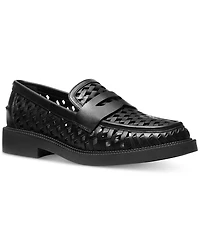 Michael Michael Kors Women's Eden Woven Loafer Flats