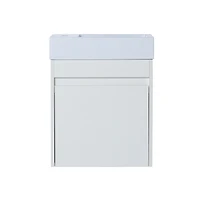 Streamdale Floating Bathroom Vanity with Resin Sink and Soft-Close Door