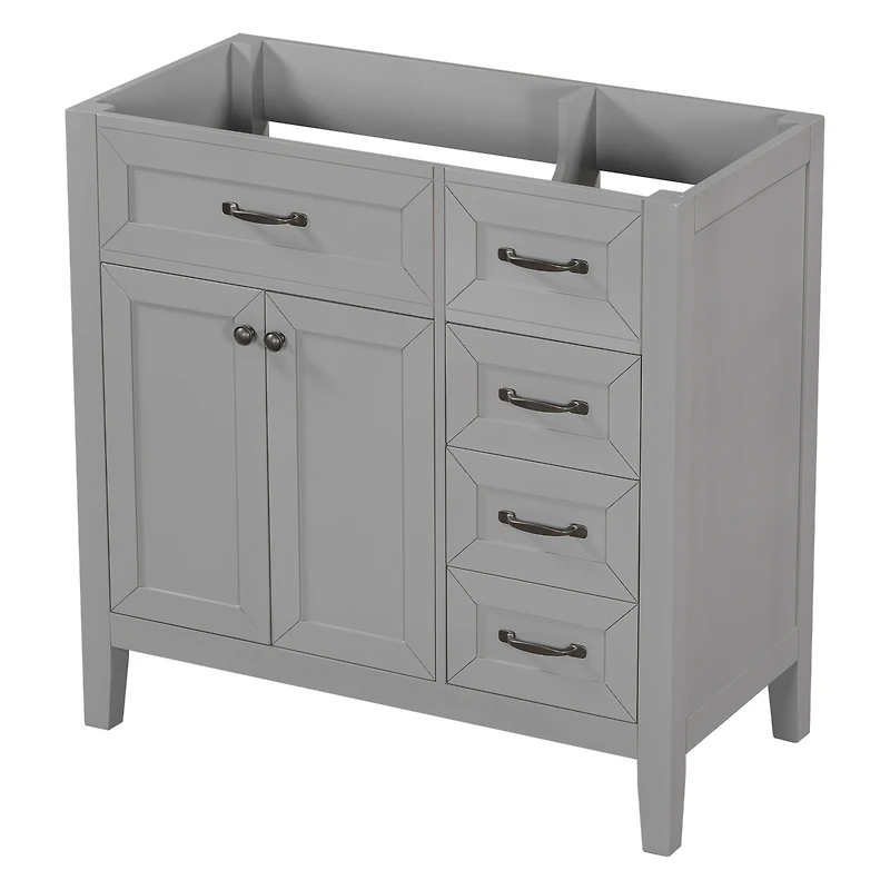 Streamdale 36" Bathroom Cabinet Base with Drawers