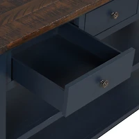 Streamdale 48" Solid Wood Console Table with 3 Drawers