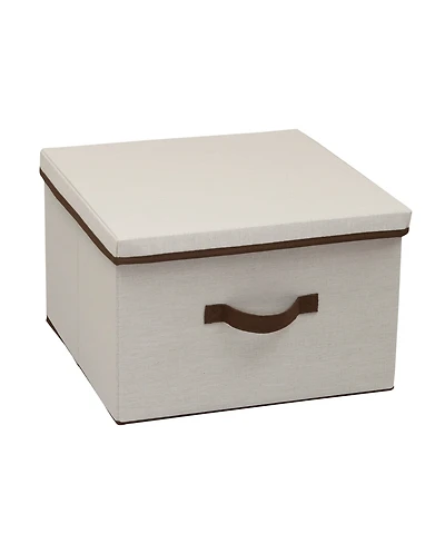 Household Essentials Square Kd Storage Box With Lid