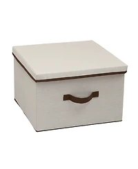 Household Essentials Square Kd Storage Box With Lid