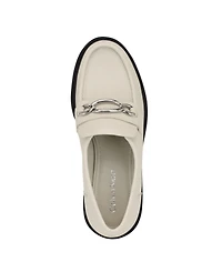 Calvin Klein Women's Zinna Almond Toe Casual Embellished Loafers