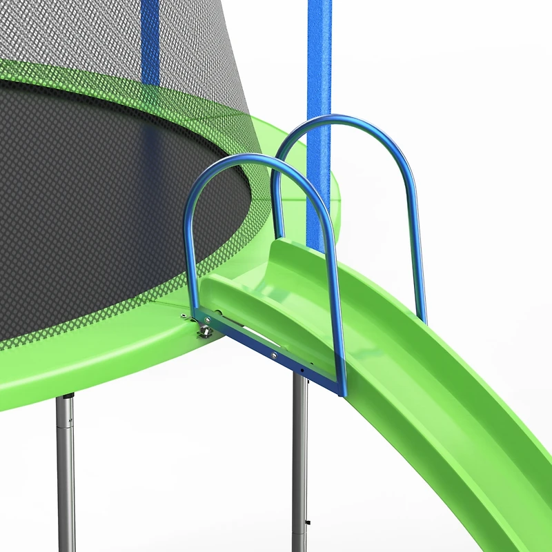 Streamdale Large Recreational Trampoline With Slide, Swings & Hoop