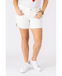 Slink Jeans Plus Side Vent Shorts