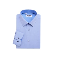 Duchamp London Men's Fancy Neat Dress Shirt