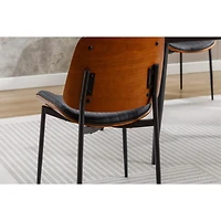 Set of 2 Mid Century Modern Dining Chairs