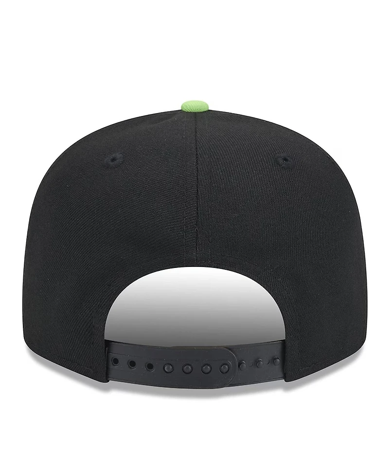 New Era Men's Black Tampa Bay Rays 2024 City Connect 9FIFTY Snapback Hat