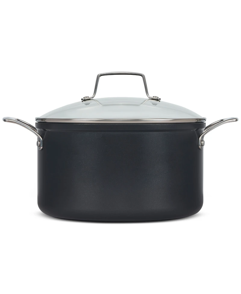 Le Creuset Essential Nonstick Ceramic 6.3-Qt. Stockpot with Glass Lid