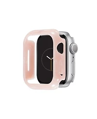Anne Klein Women's Pink Acetate Protective Case designed for 45mm Apple Watch