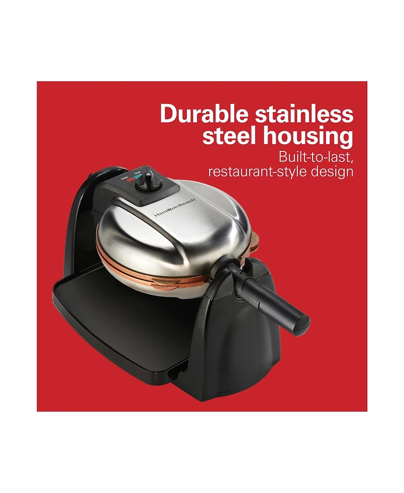 Hamilton Beach Durathon Removable-Grid Belgian Waffle Maker - 26133