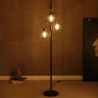 Teardrop 68" Led Floor Lamp with 3 Metal Shades