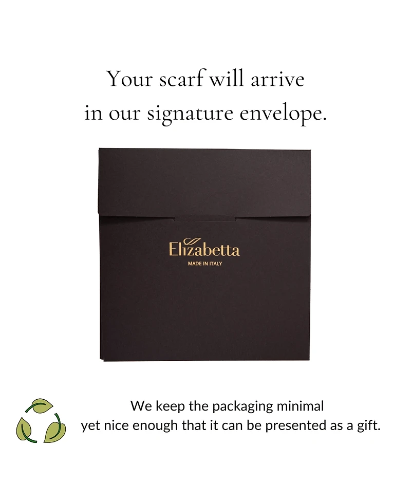 Campo de' Fiori - Long Sheer Silk Scarf for Women