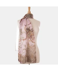 Alessandra - Long Sheer Silk Scarf for Women