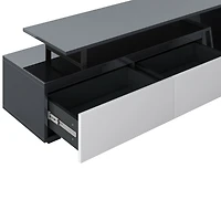 Streamdale Rectangle Tv Stand, 2 Drawers, 1 Cabinet, Up to 100"