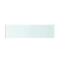 Shelf Panel Glass Clear 43.3"x11.8"