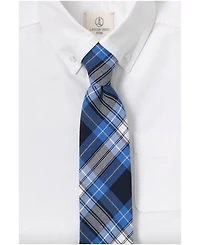 Lands' End Men's School Uniform Adult Plaid To Be Tied Tie