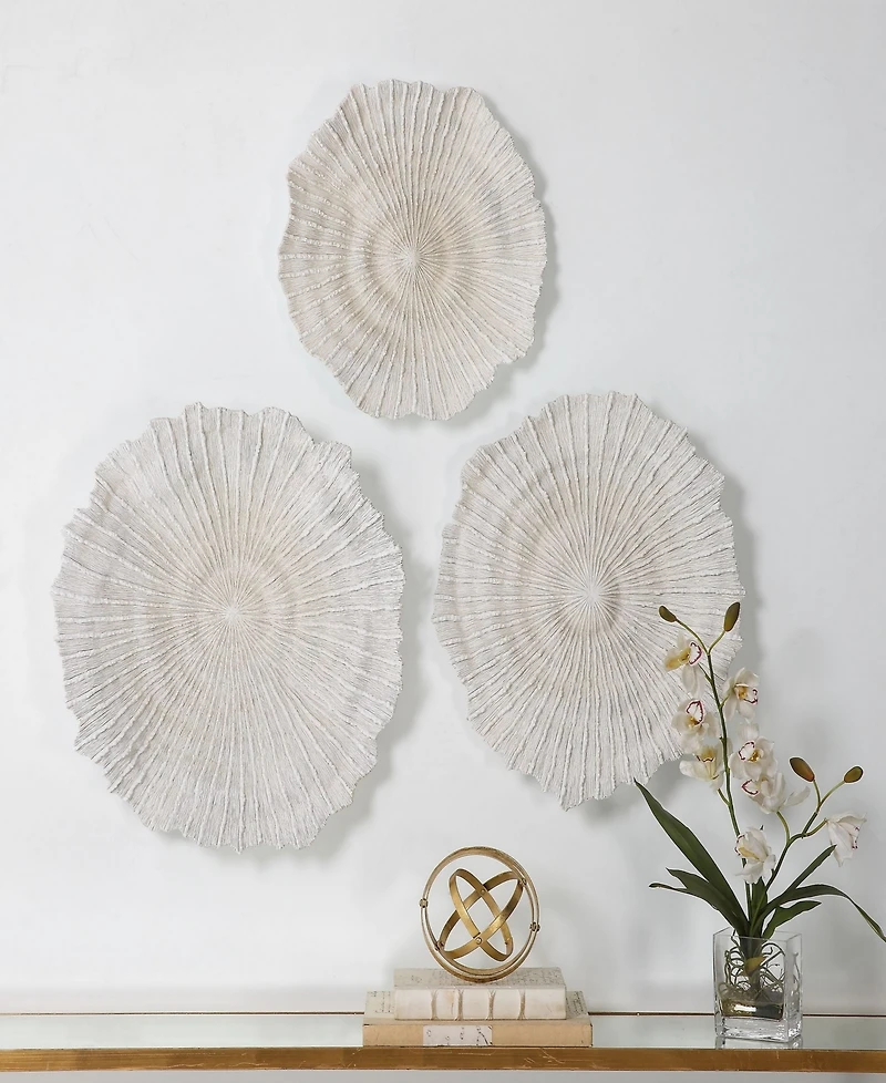 Uttermost Ocean Gems Wall Art, Set of 3