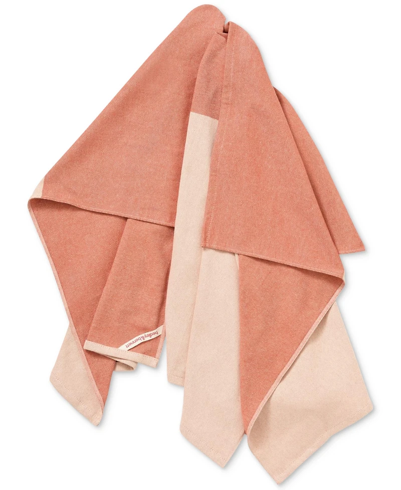 Hedley & Bennett Cotton Colorblocked Chef Towels, Set of 3