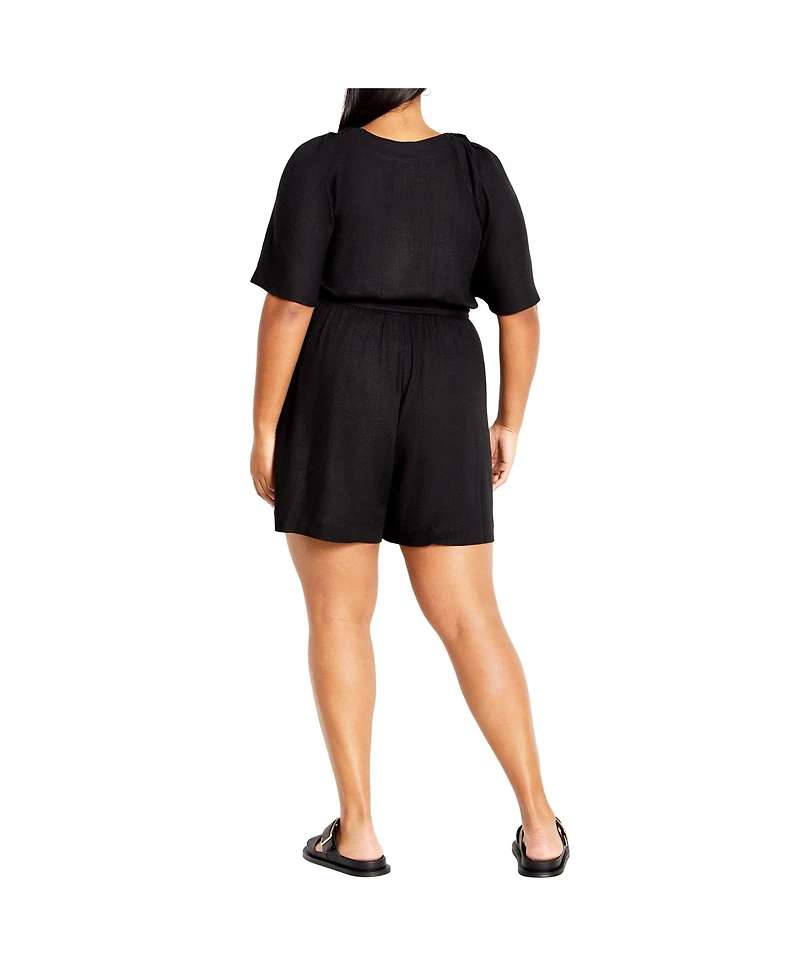 City Chic Plus Brielle Romper