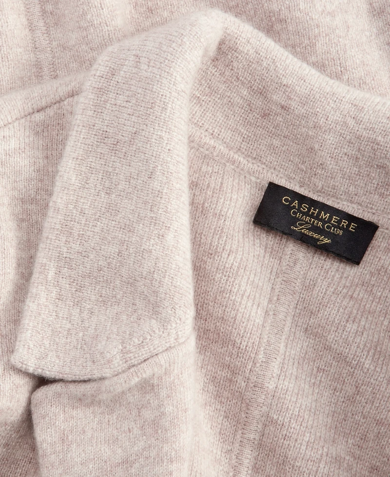 Charter Club Plus 100% Cashmere Blazer, Macy's Exclusive
