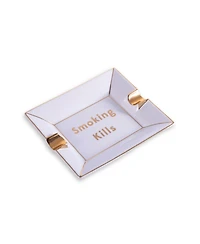 Bey-Berk "Smoking Kills" Porcelain Ashtray