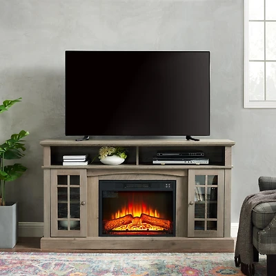 Streamdale Classic Tv Stand with 23" Fireplace for TVs up to 65"