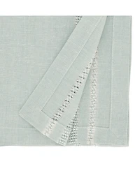 Saro Lifestyle Leno Stripe Elegance Table Runner
