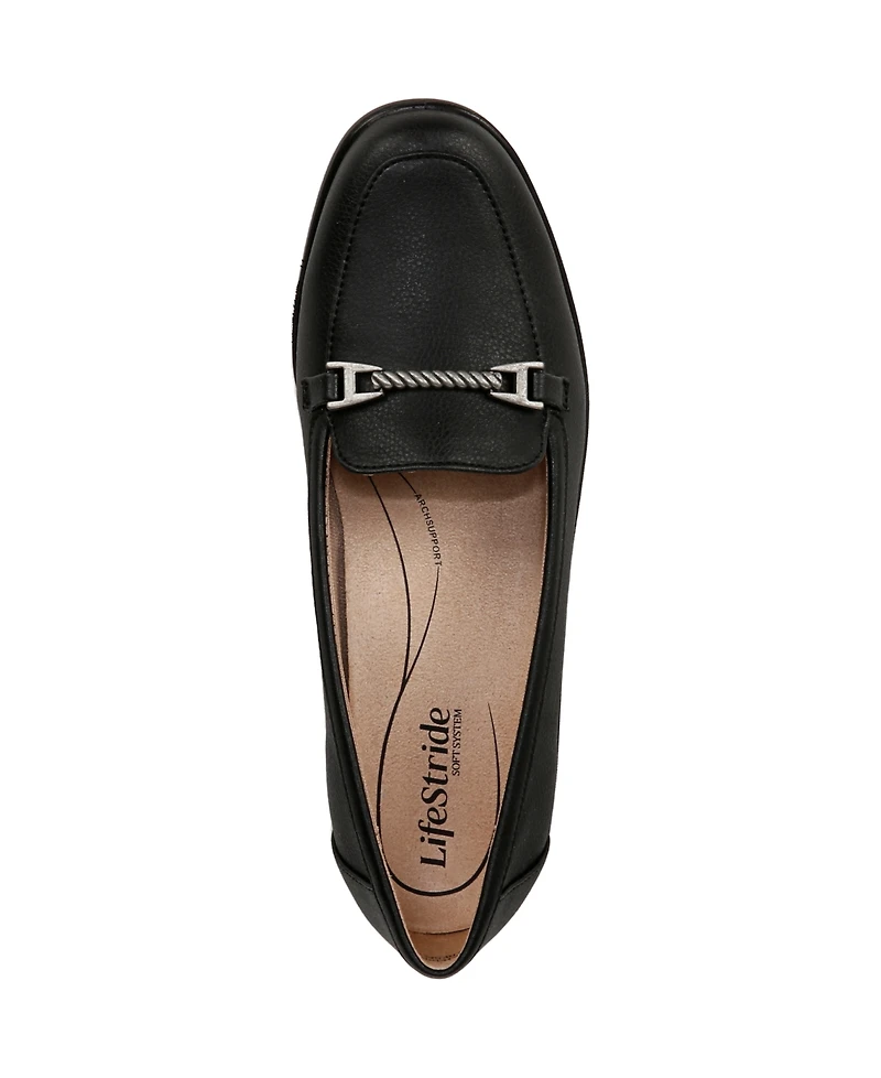 LifeStride Women's Jovial Bit Wedge Loafers