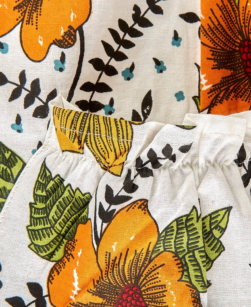 Design Imports India Flower Apron