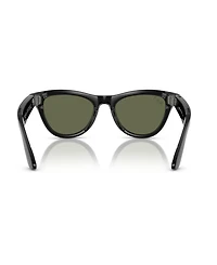 Ray-Ban Unisex Ai Meta Gen1 Skyler Polarized Sunglasses, RW4010