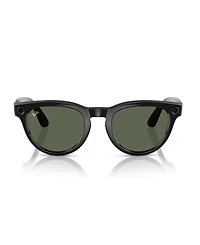 Ray-Ban Unisex Ai Meta Gen1 Headliner Low Bridge Fit Sunglasses, RW4009F