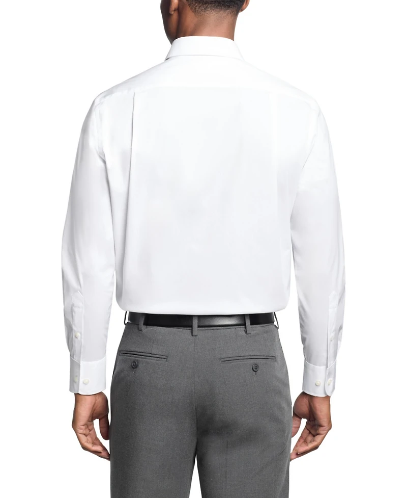Tommy Hilfiger Men's Regular Fit Wrinkle Resistant Stretch Dress Shirt