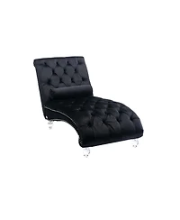 Streamdale Furniture Leisure Concubine Sofa With Acrylic Feet