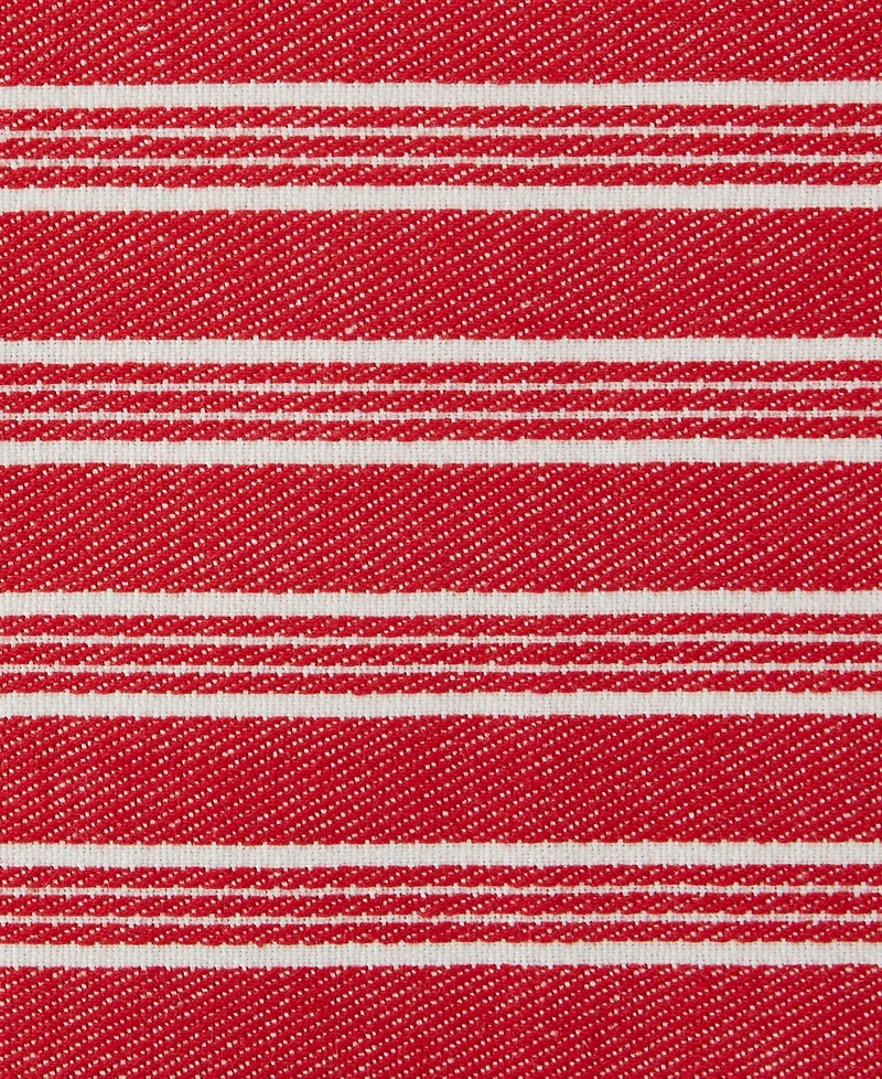 Design Imports Heavy Duty Kitchen Cleaning Collection, Long-Lasting Quality, Cotton Dish Towel, 18x28"; Dish Cloth, 13x13", Starboard Stripe, 2 Piece
