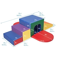 ECR4Kids SoftZone Single Tunnel Maze, Assorted