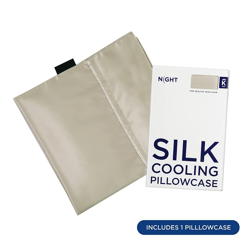 Night Cooling Silk Pillowcase
