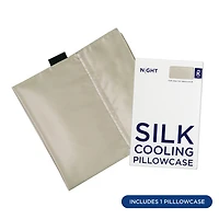 Night Cooling Silk Pillowcase