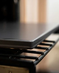 Old Stone 14 X 16 inch Glazed Rectangular Pizza Stone With Handles Heat resistant up to 1,100°F. Ideal for residential ovens, pizza ovens, and grills.